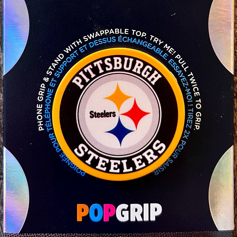 Pittsburgh Steelers Pop Grip